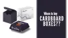 Where to buy cardboard boxes? 