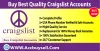 Buy Craigslist Accounts -Verified And Cheap Price-Accbuysell