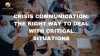 Crisis Communication
