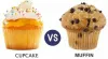 Difference between Muffin and Cupcake