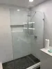 Glass shower doors