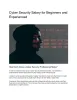 PPT - Cyber Security Salary for Beginners and Experienced PowerPoint Presentation - ID:11778171