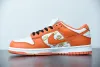 Supreme x Nike SB Dunk Low Orange White Metallic Gold DH3228-181 - Rep Sneaker
