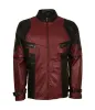 Ryan Reynolds Deadpool Leather Jacket - US Leather Mart