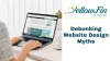 Debunking Website Design Myths - Articles Hero