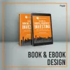 Design pleasing book cover and album cover art