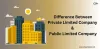 Difference b/w Private Limited company &amp; Public Limited Company