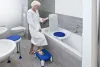   Hygienic Bathroom Seat For the Disabled 