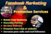 I will Do facebook marketing and promote your business