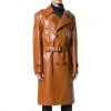 Men Leather Coat