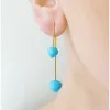 Green Amethyst Earrings