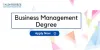 Business Management Degree Courses