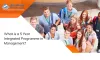 What is a 5 Year Integrated Programme in Management?