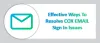 Effective Ways To Resolve Cox Email Sign In Issues | Contact Email