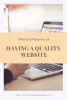 Effective Reasons of Having a Quality Website - Savannah Web
