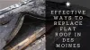 Effective Ways to Replace Flat Roof in Des Moines