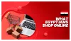 What Egyptians Shop Online | Consolidate And Ship |