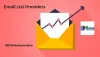 Email List Providers