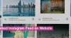 How to embed Instagram Feed on Website? |