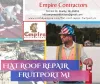 Flat Roof Repair Fruitport MI 
