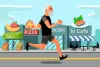endurance athlete limit the amount of fat in a pre-competition meal