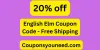 English Elm Coupon Code (June) 2024 - Free Shipping