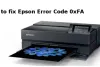 pson Workforce WF2540 Not Printing Anything