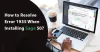 error 1935 when installing sage 50