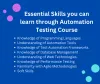 Automation Testing Course