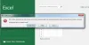 Resolve steps to fix Excel Error Messages