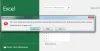 We’re sorry but Excel has run into an error - Causes and Solutions