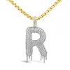 Exotic Diamonds -  Diamond R pendant