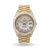 Diamond Rolex in gold 