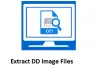 How to Extract DD Image Files on Windows - Free Solution
