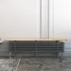 Grey Horizontal Radiators	