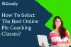 How To Select The Best Online Pte Coaching Classes?