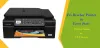 brother printer in error state