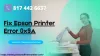 [SOLVED] How to Fix Epson Printer Error 0X9a | Top 4 Solutions