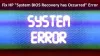 Fix HP System BIOS Recovery has Occurred Error