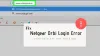 Fix Netgear Orbi Login and orbilogin.net not working error