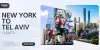 Cheap Flights from New York to Tel Aviv