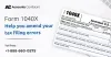 What is form 1040X &amp; How do I Fill it? (Get Form) | Accounts Confiadnt