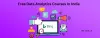 Free data Analytics courses