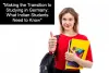 Making the Transition to Studying in Germany