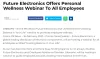 Future Electronics Offers Personal Wellness Webinar To All Employees