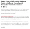 Future Electronics' partnership with the West Cancer Foundation fight cancer