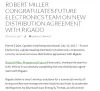 Future Electronics, recently announced a new distribution agreement with Rigado