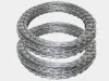 Galvanized Razor Wire | Concertina Razor Wire