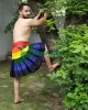LGB Gay Pride Rainbow kilt