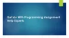 Get A  With Programming Assignment Help Experts PowerPoint Presentation - ID:10233194